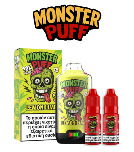 Monster Puff - Lemon Lime Ice 20MG