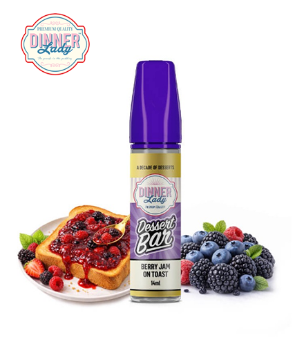 Dinner Lady Dessert Bar | Berry Jam On Toast 60ml
