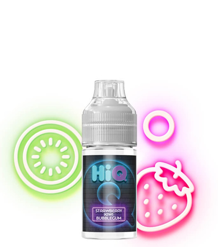 HiQ - Strawberry Kiwi Bubblegum Flavour Shot 6-30ml