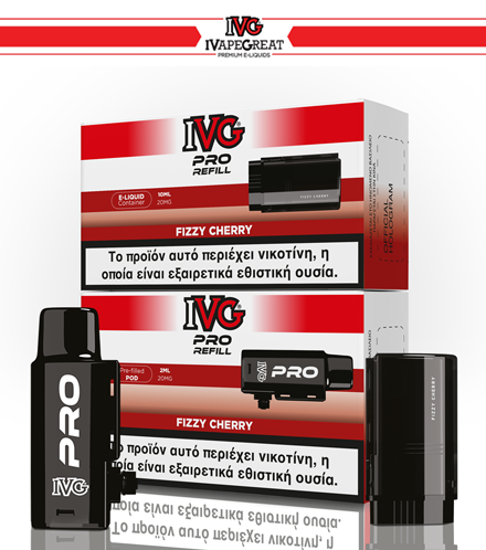 IVG Pro Refill Fizzy Cherry 20mg (2ml+10ml)