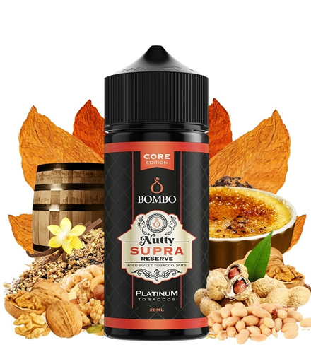 Bombo Platinum Tobaccos - Nutty Supra Core Edition 120ml