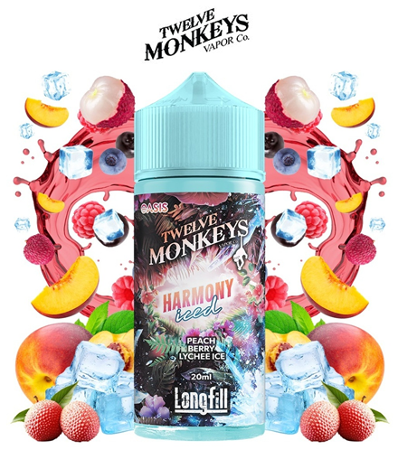 12 Monkeys Oasis | Harmony Iced 20ml-120ml