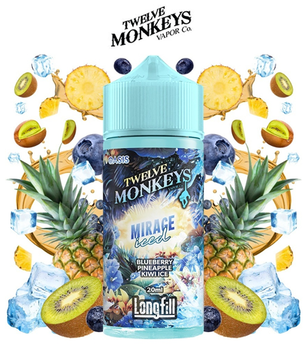 12 Monkeys Classic | Mirage Iced 120ml