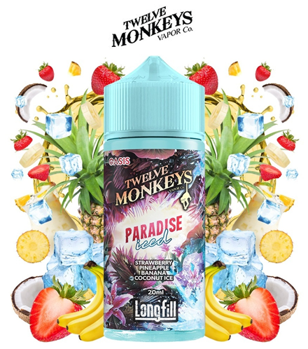 12 Monkeys Oasis | Paradise Iced 20ml-120ml