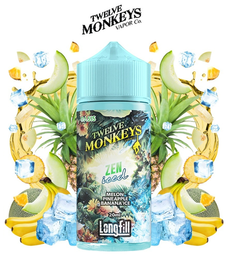 12 Monkeys Oasis | Zen Iced 20ml-120ml